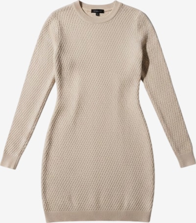 Kleidermafia Mekko 'Fitted Midi Knit Dress - Beige' koossa 34 värissä beige, Tuotenäkymä