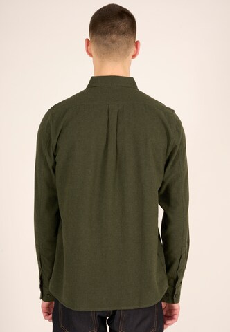 Regular fit Camicia di KnowledgeCotton Apparel in verde