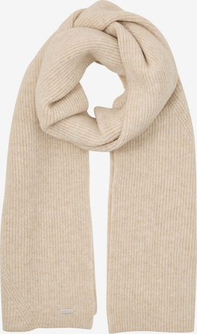 Écharpe TOM TAILOR en beige : devant