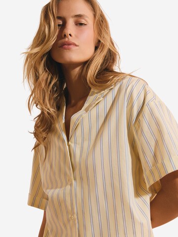 ETAM Schlafshirt 'BENICIO' in Gelb