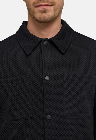 Coupe regular Chemise 'Rhomon' INDICODE JEANS en noir