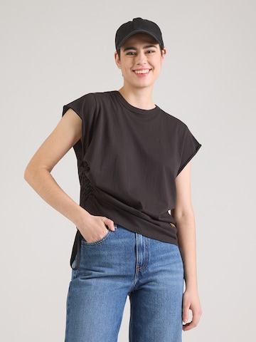G-STAR T-shirt i svart: framsida
