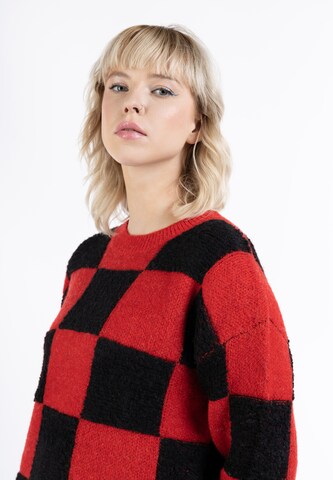 Pull-over 'Nolie' myMo ROCKS en rouge