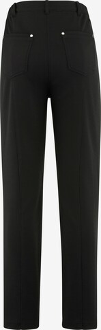 Coupe slim Pantalon MIAMODA en noir