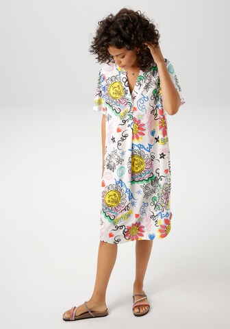 Aniston CASUAL Kleid in Mischfarben