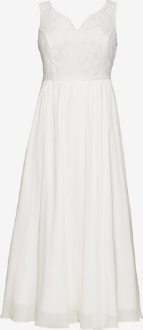 SHEEGO Evening Dress in White: front