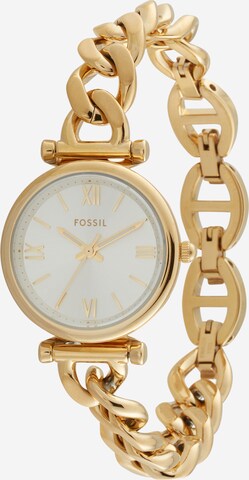 FOSSIL Analoog horloge 'CARLIE' in Goud: voorkant