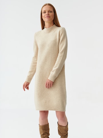 TATUUM Knit dress 'ELIS' in Beige: front