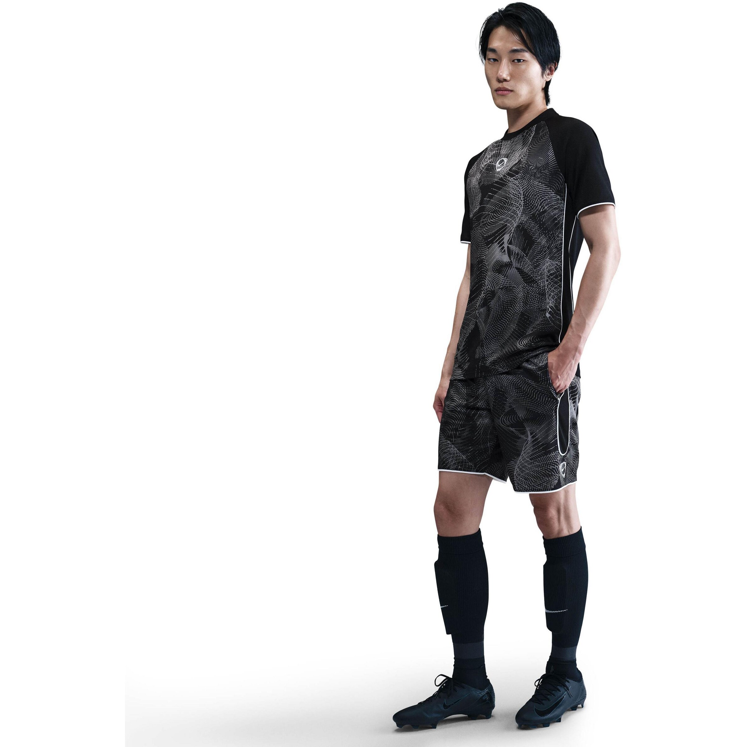 NIKE Слим Спортивные штаны 'Academy' в Черный