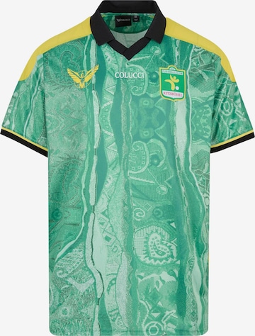 Maglietta di Carlo Colucci in verde: frontale