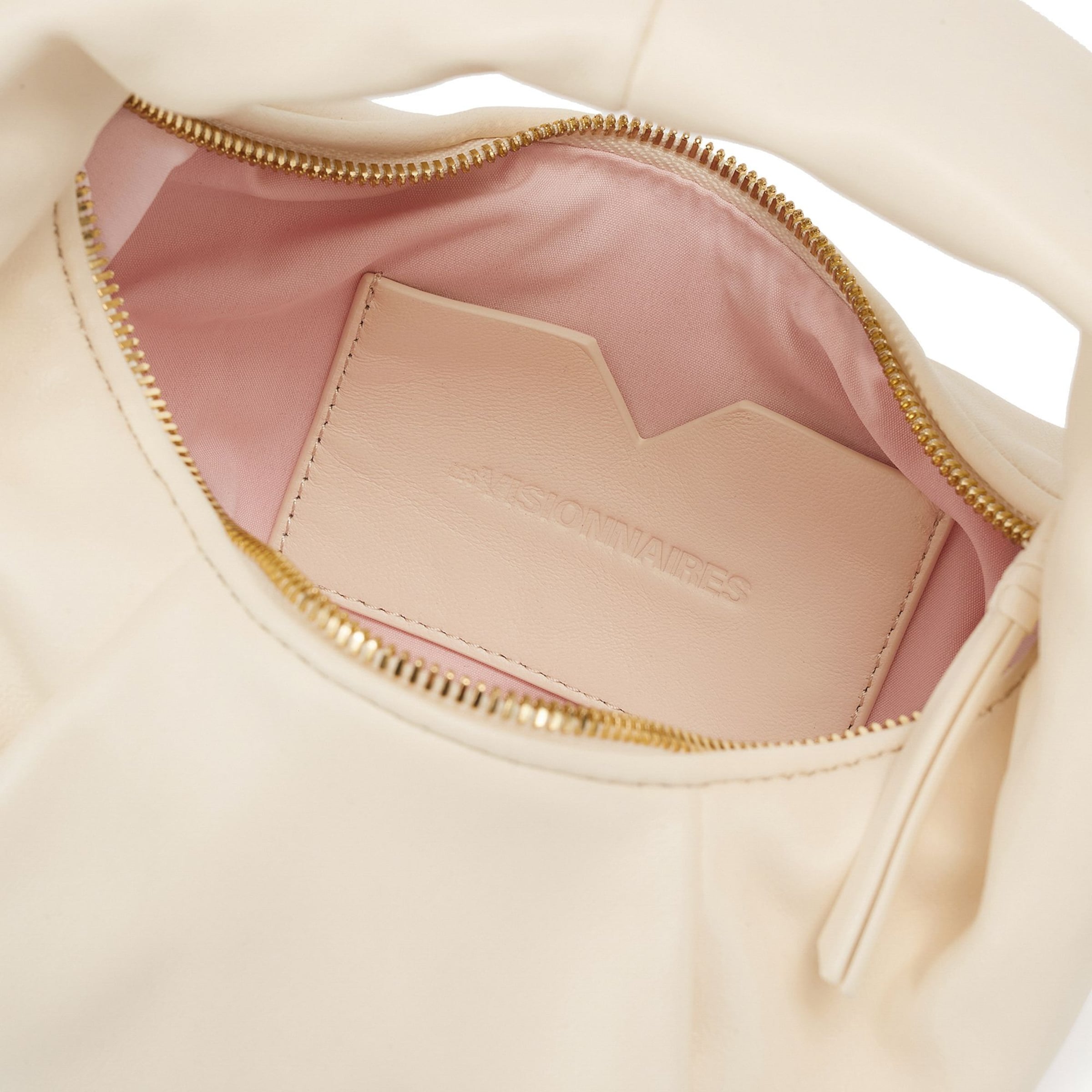 Les Visionnaires Handbag 'Greta Mini Essential' in Beige