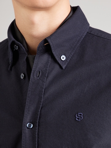 BOSS Regular fit Srajca 'ROAN' | modra barva