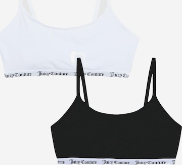 Bustier Soutien-gorge Juicy Couture en noir : devant