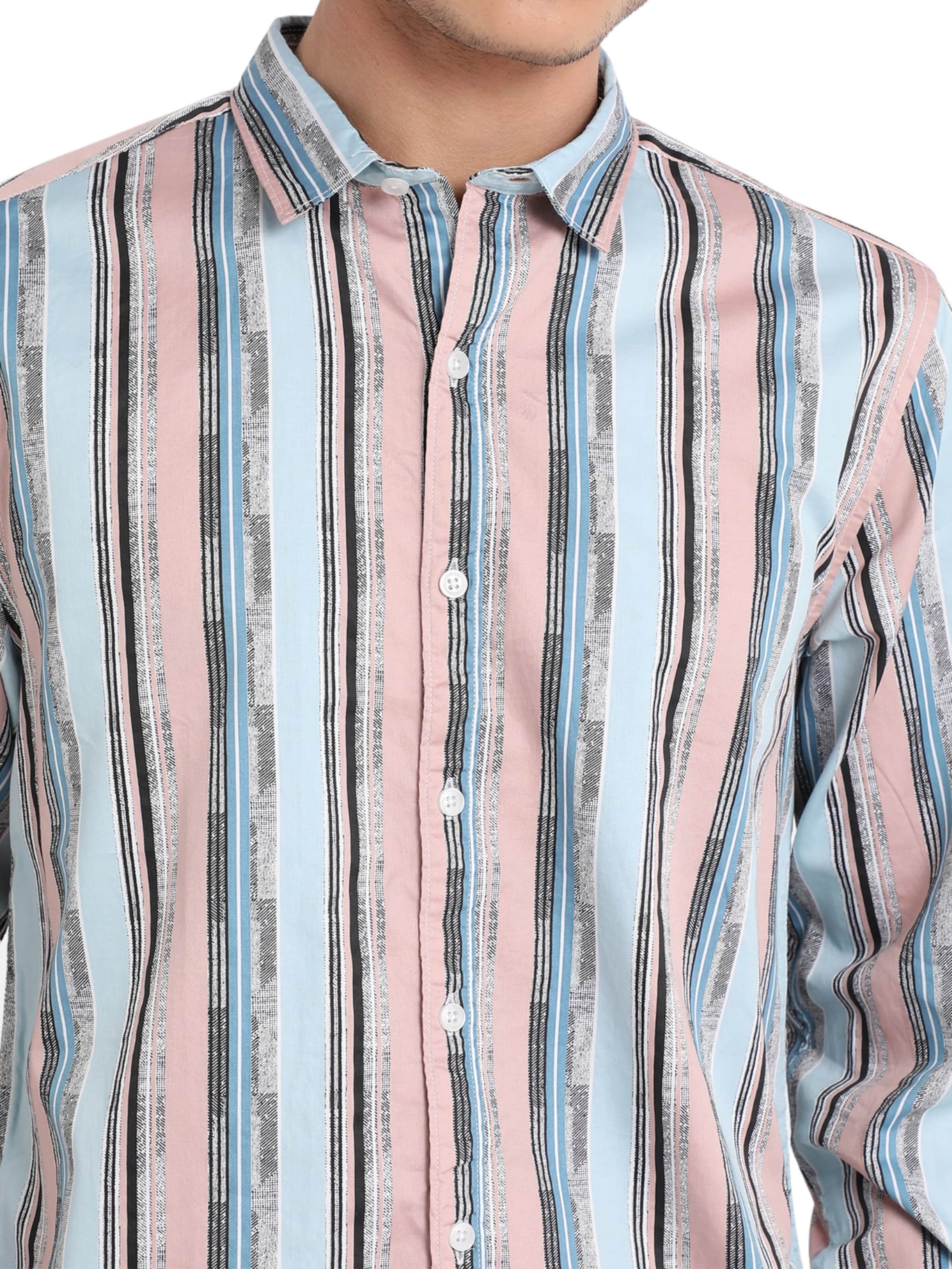 Campus Sutra Regular fit Skjorta ' Alijah ' i blandade färger