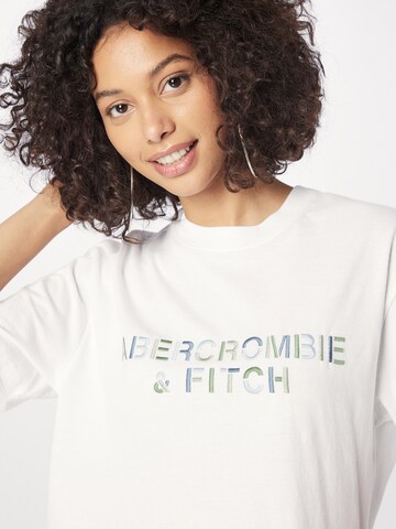 T-shirt Abercrombie & Fitch en blanc