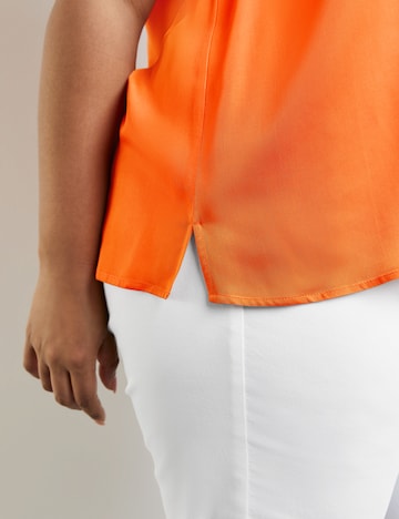 Camicia da donna di SAMOON in arancione