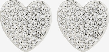 Pilgrim - Brincos ' Dune ' em prata: frente