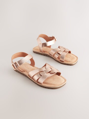 Next Sandal in Gold