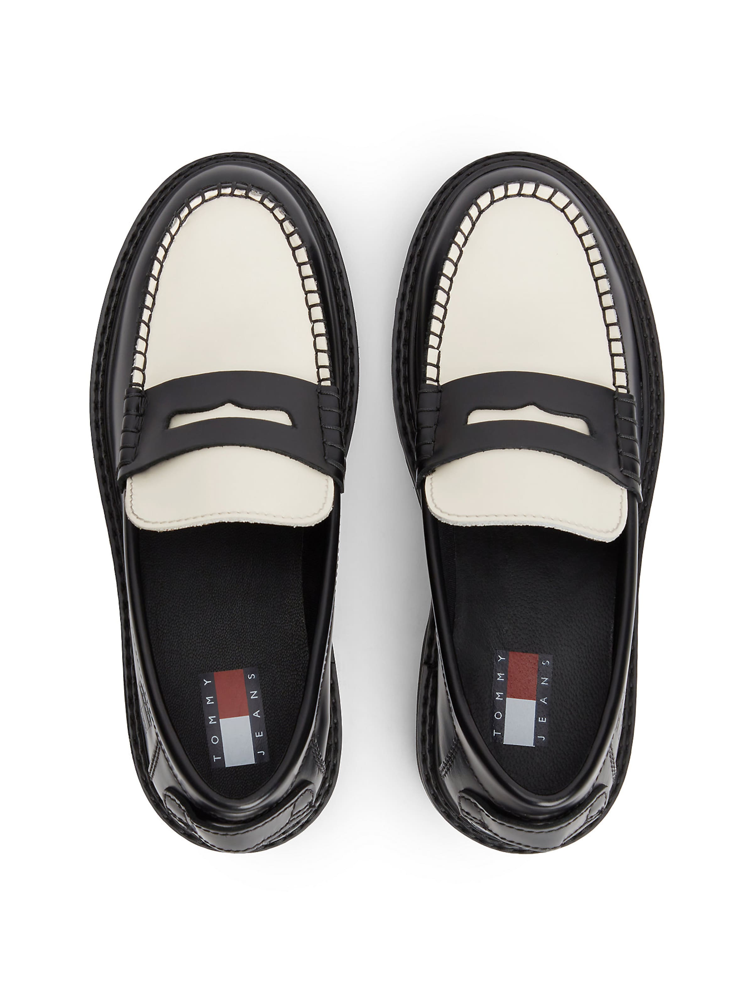 Tommy Jeans Slipper in Schwarz