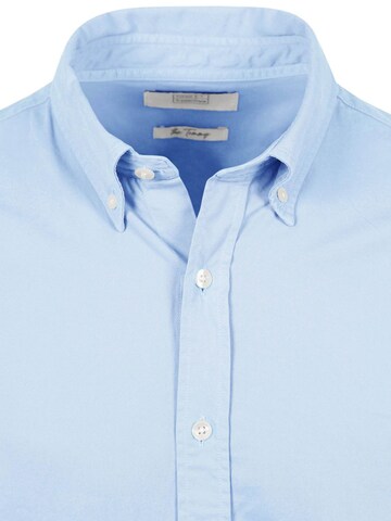 KING Essentials Regular fit Button Up Shirt 'The Tommy' in Blue