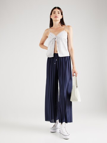 Wide leg Pantaloni 'Caren' di ABOUT YOU in blu