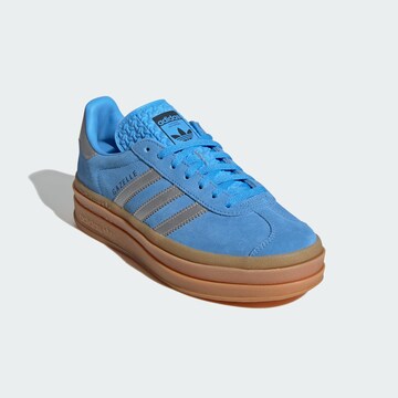 Baskets basses 'Gazelle Bold' ADIDAS ORIGINALS en bleu