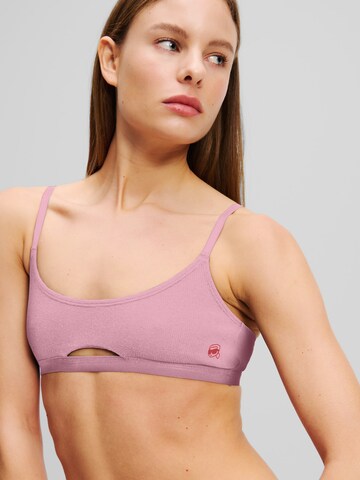 Karl Lagerfeld Bustier BH in Pink