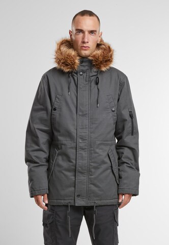 Brandit Átmeneti parka 'Fish Tail' - szürke