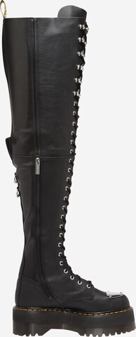 Dr. Martens Overknees '28-Eye Extreme Max' i sort