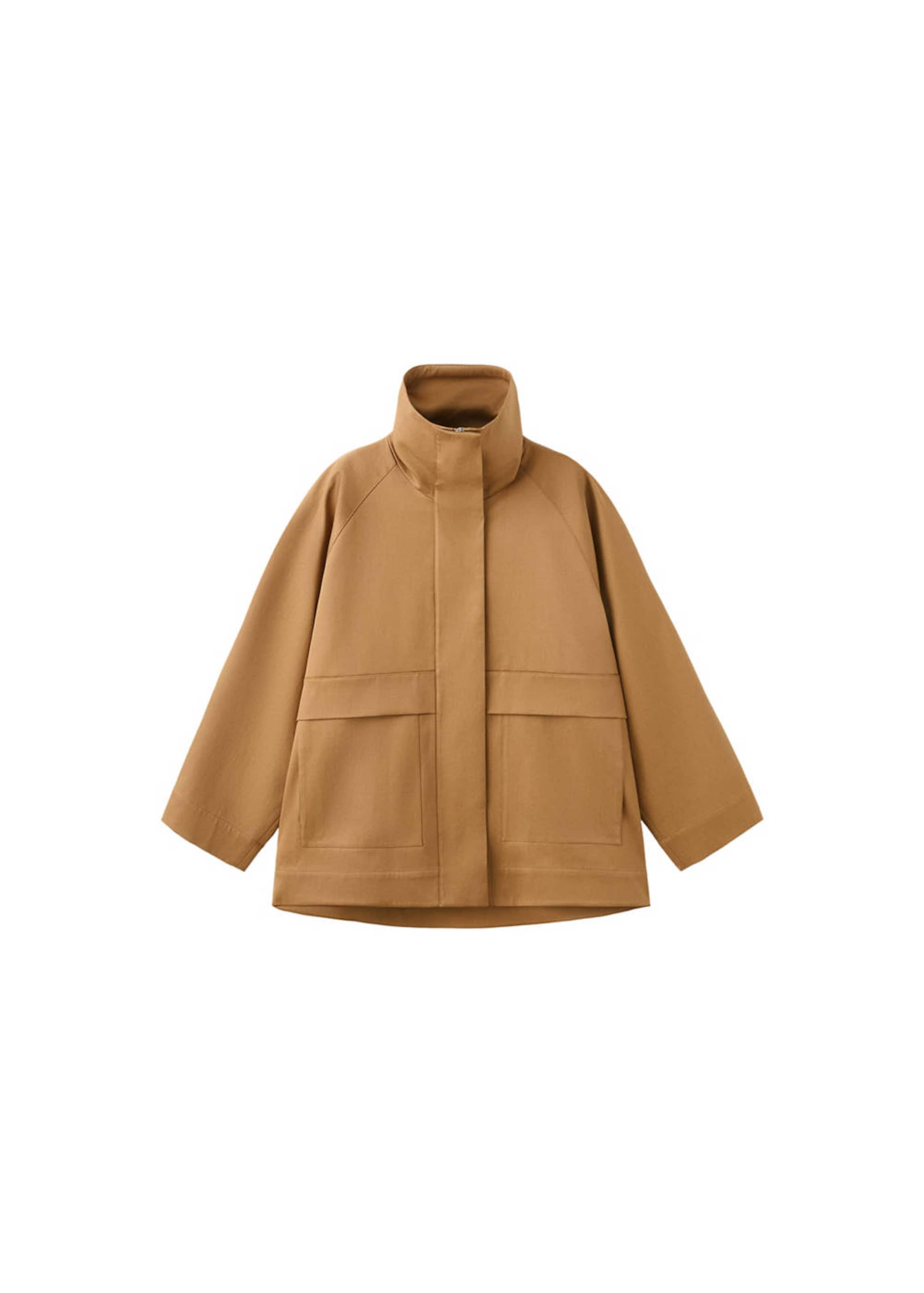 MANGO Jacke 'Olmo' in Gelb: Vorderseite