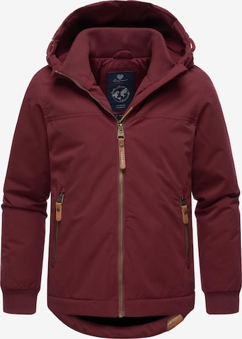 Ragwear Weatherproof jacket 'Kristla' in Red: front