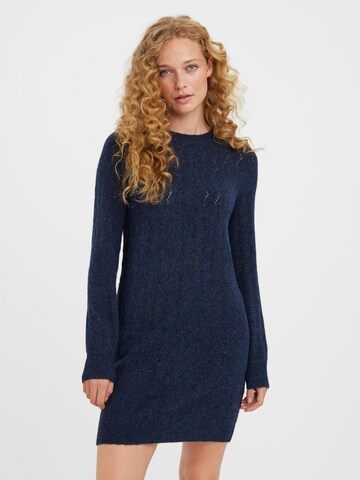 Robes en maille 'YEN' Vero Moda Tall en bleu : devant