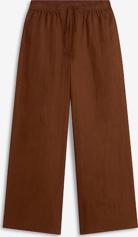 TOMMY HILFIGER Spodnie 'ESS' w kolorze brązowy: przód