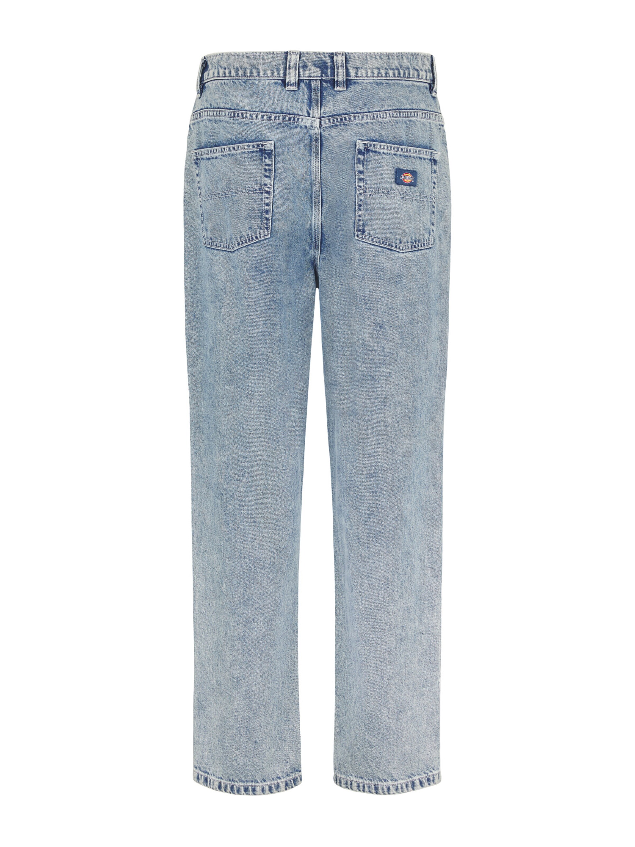 DICKIES Loosefit Jeans i blå