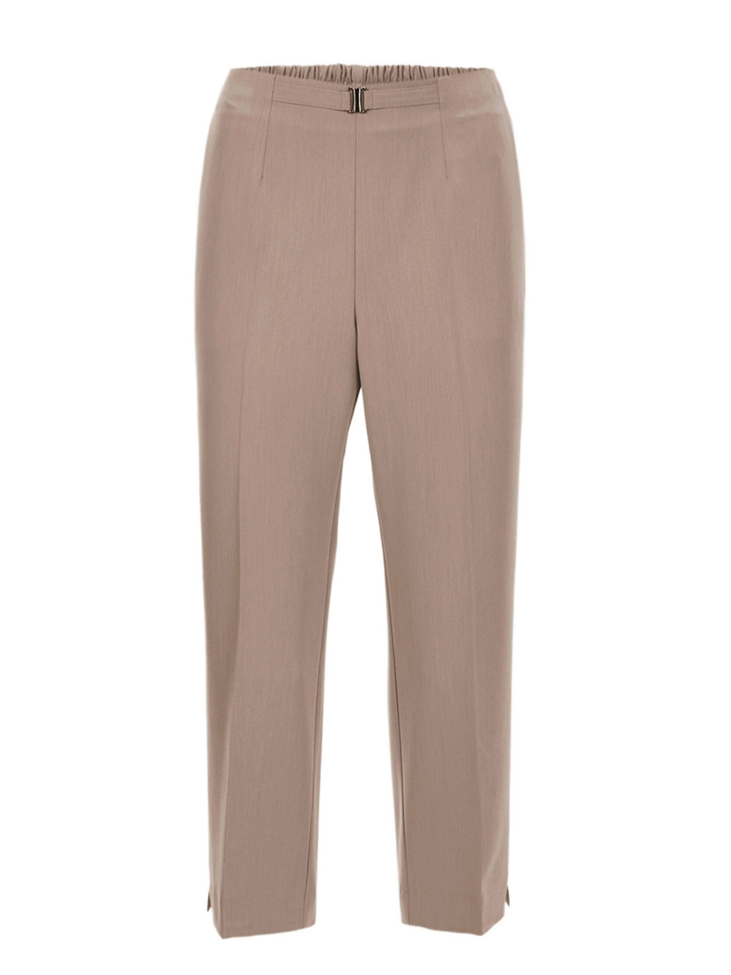 Goldner Regular Trousers 'Martha' in Brown: front