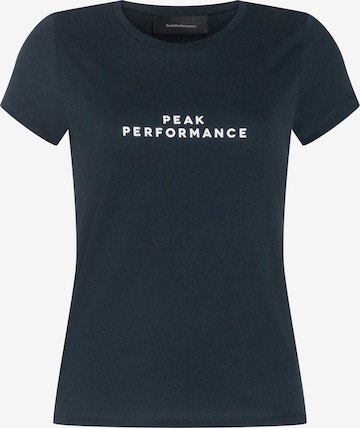 PEAK PERFORMANCE Shirt in Blue: front
