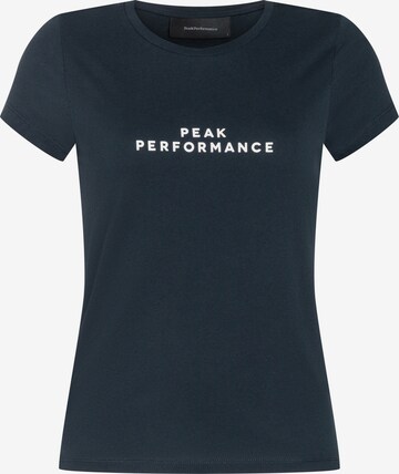 PEAK PERFORMANCE Shirt in Blue: front