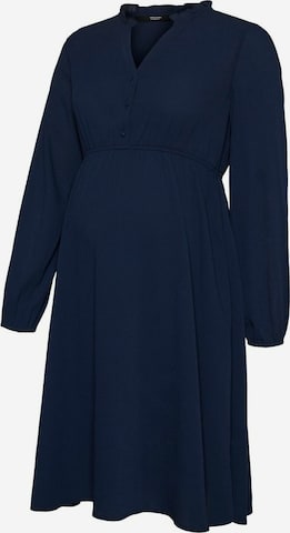 Vero Moda Maternity Jurk 'Maya' in Blauw: voorkant