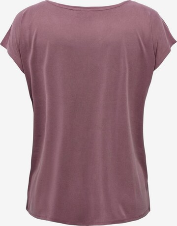 T-shirt ONLY Carmakoma en violet