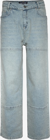 BLUE EFFECT Loosefit Farmer - kék: elől