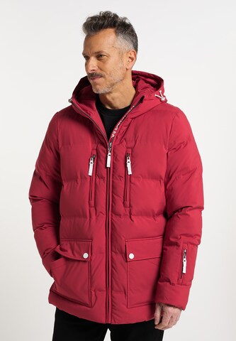 DreiMaster Maritim - Casaco de inverno em vermelho: frente