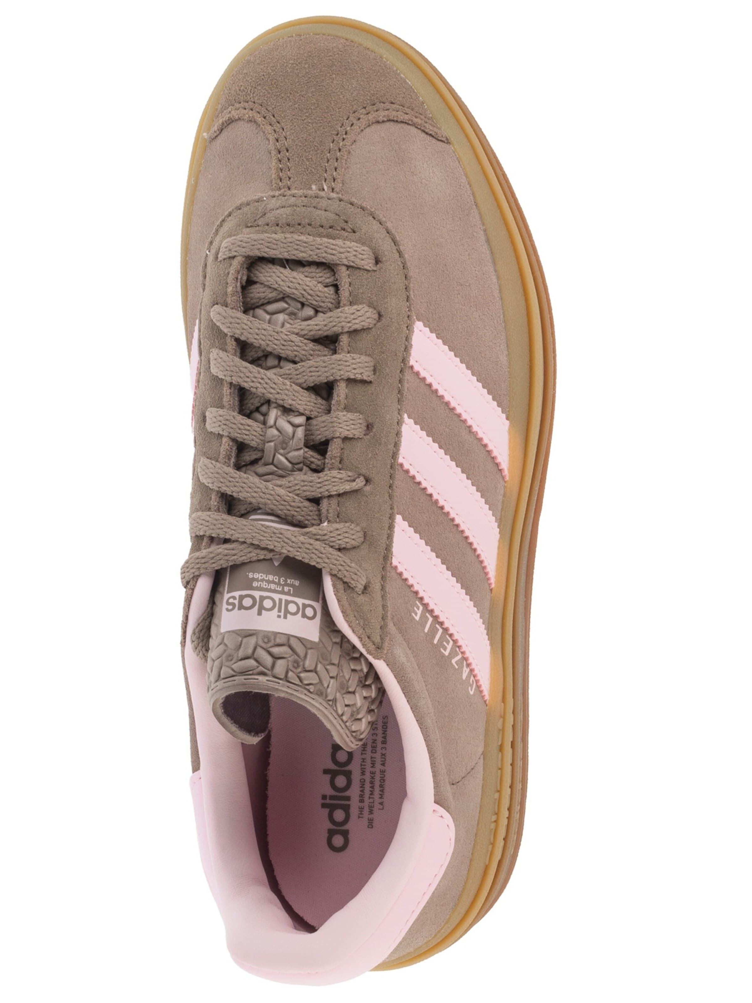 Baskets basses 'Gazelle Bold W' ADIDAS ORIGINALS en marron