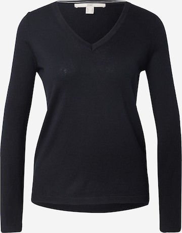 ESPRIT Sweater in Black: front