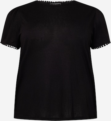 ONLY Curve Μπλουζάκι 'ARIANA' σε μαύρο: μπροστά