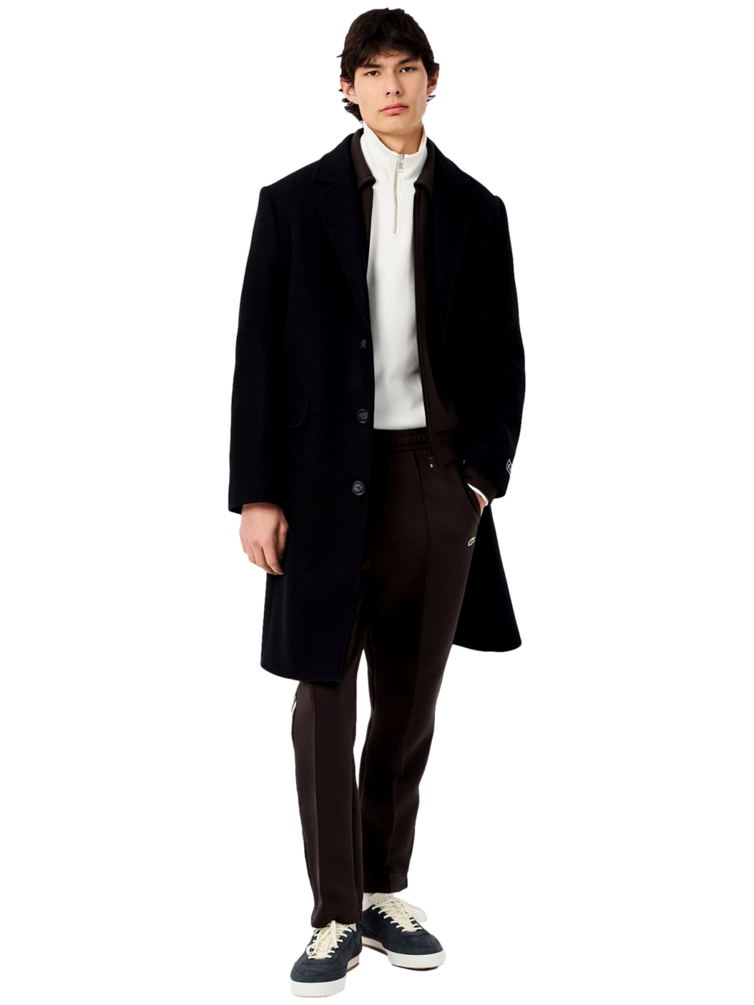 LACOSTE Sweatshirt in Weiß