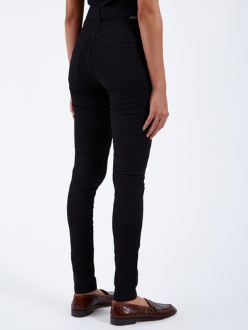 Dr. Denim Petite Skinny Jeans 'Lexy Petite' in Black
