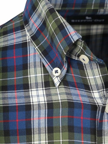 Steppin' out Slim fit Overhemd in Groen