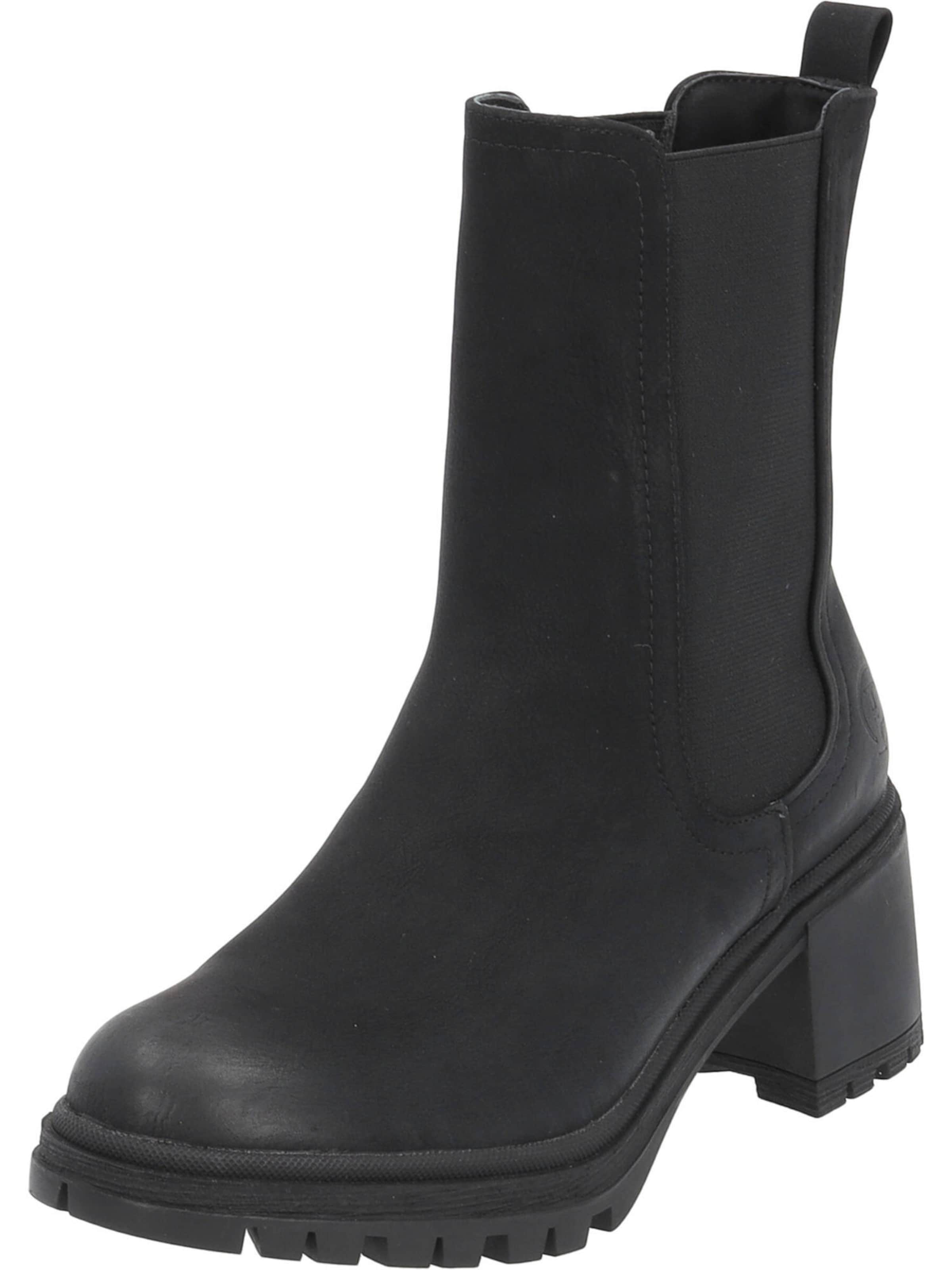 Chelsea Boots 'Thasos 018-1401' Palado en noir : devant