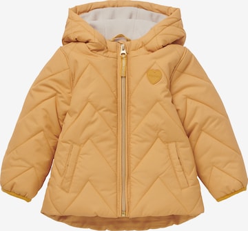 Noppies Winter Jacket 'Lanett' in Yellow: front
