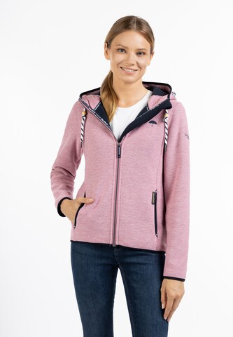 Schmuddelwedda - Chaqueta polar en rosa: frente